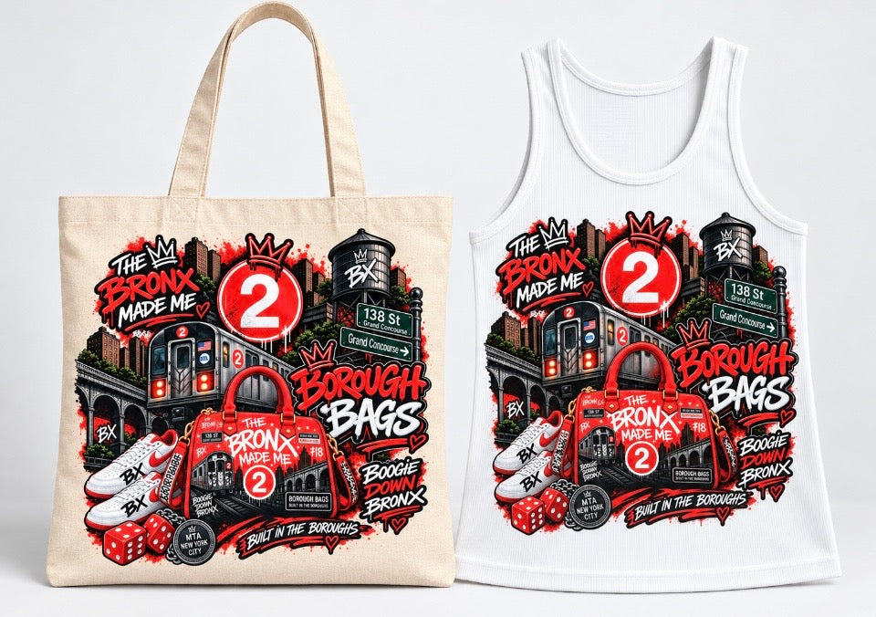 NYC Train Matching Set – Tank + Tote 🚇🗽