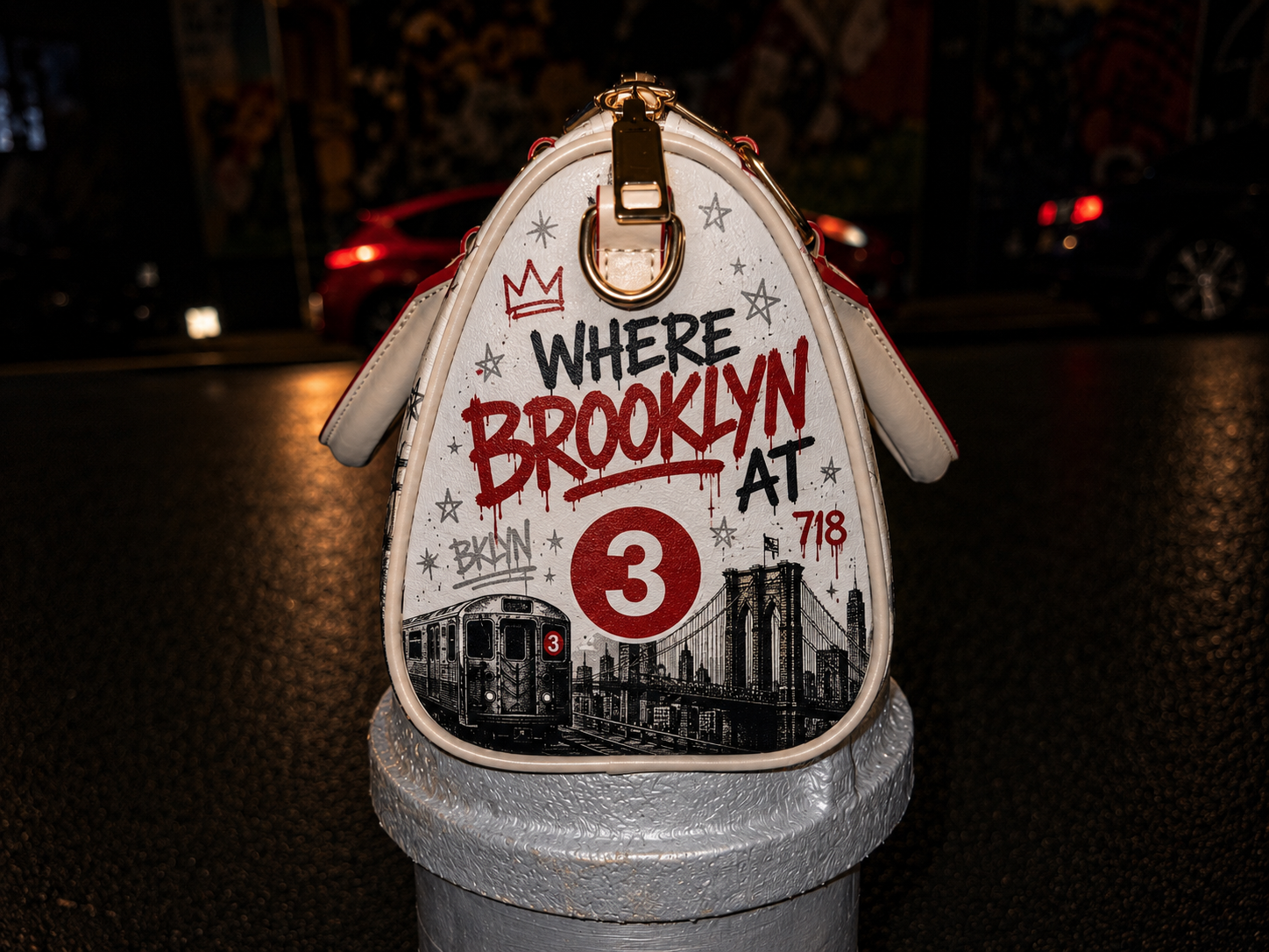 Borough Bags™ Brooklyn 3 Line Mini Duffle