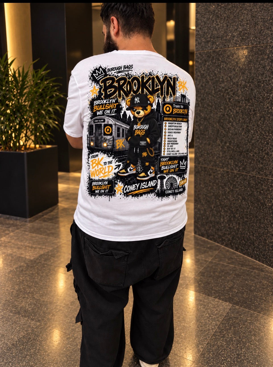 Borough Bags NYC Train Graphic Tees – Choose Your Borough 🚇🗽