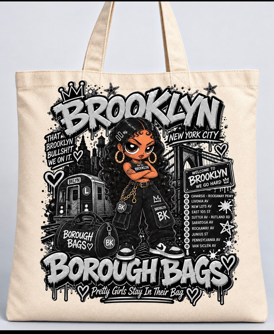 NYC Train Tote Bags – Pick Your Line 🚇🗽