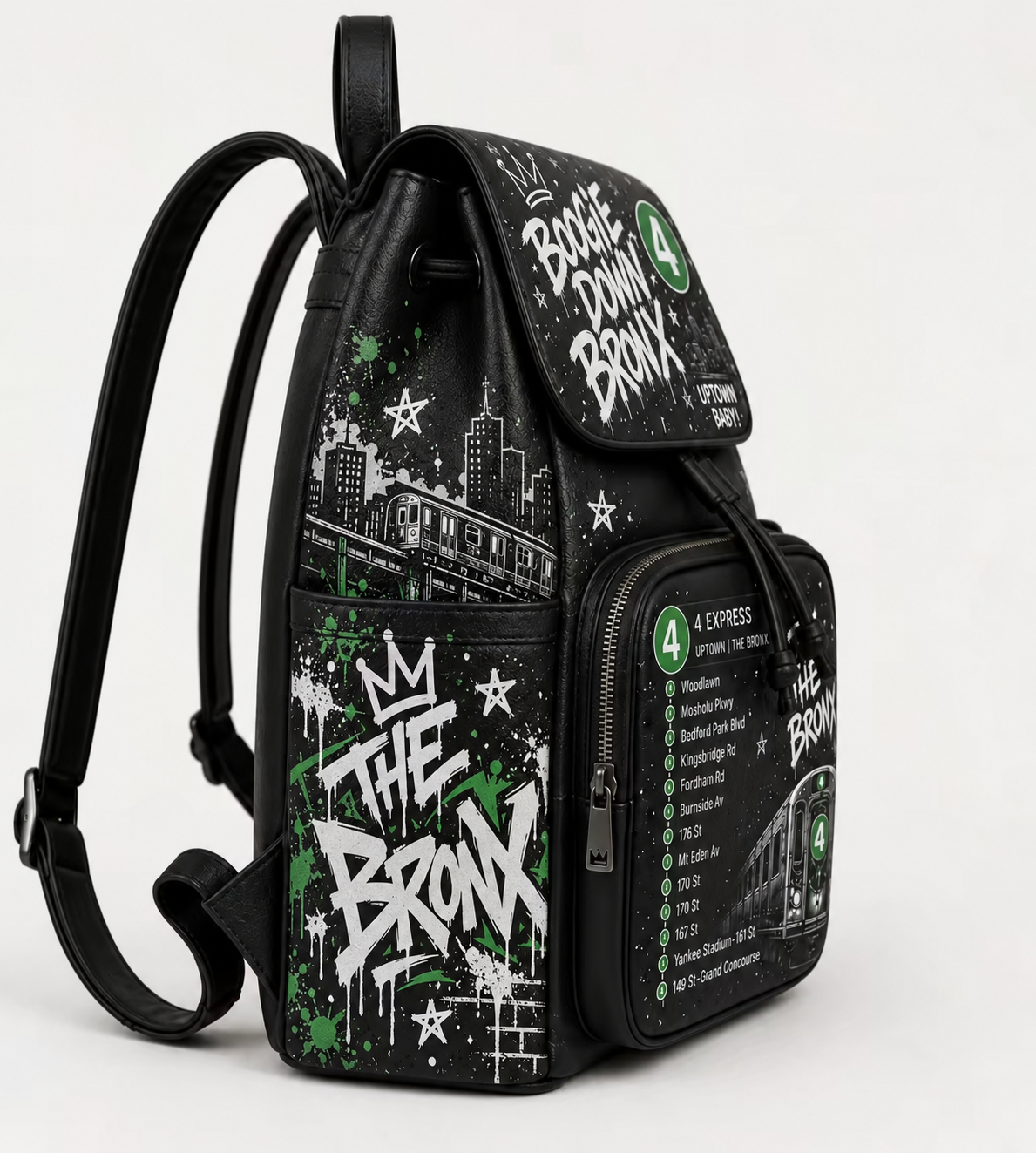 4 Train “Boogie Down Bronx” Borough Bookbag