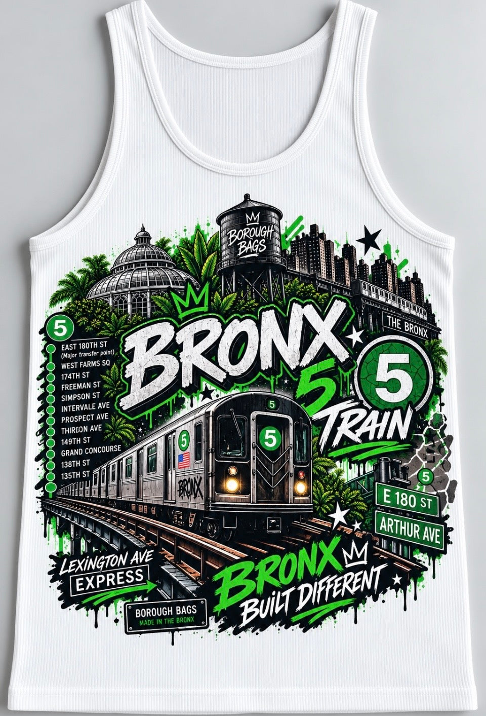 NYC Train Tank Tops – Choose Your Line & Size 🚇🗽