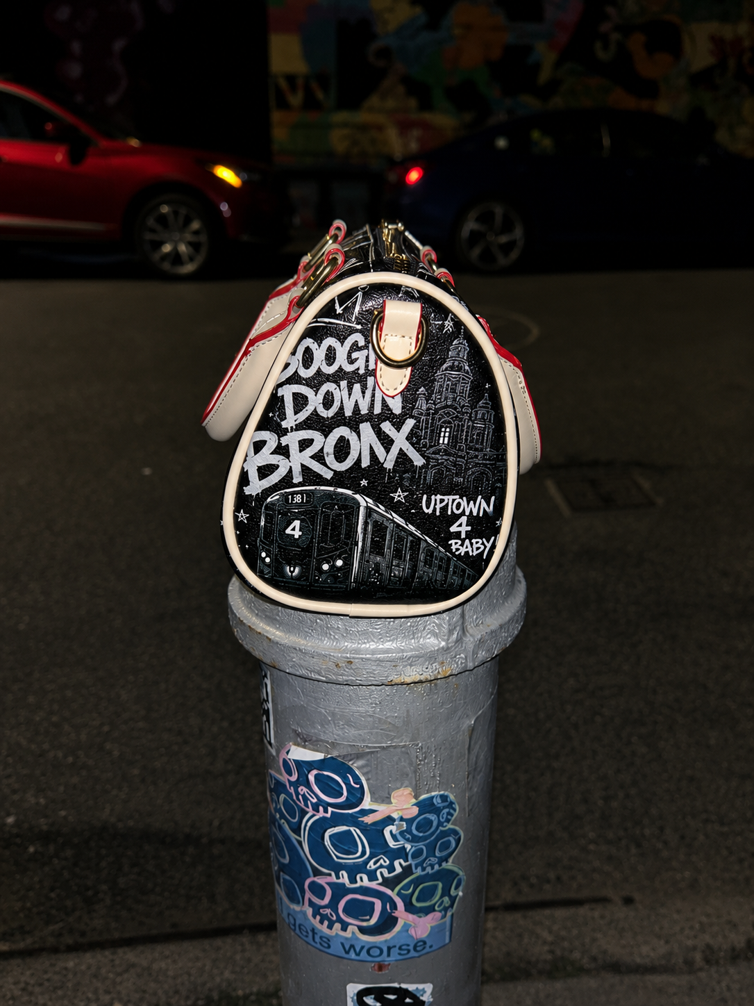 Boogie Down Bronx 4 Train Duffle Bag