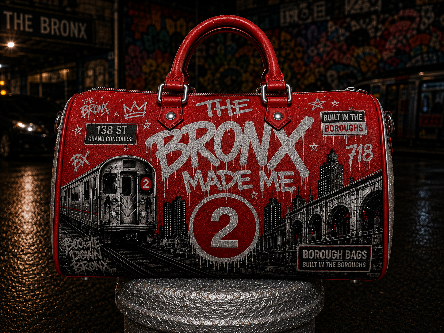 Borough Bags™ Bronx 2 Train Mini Duffle