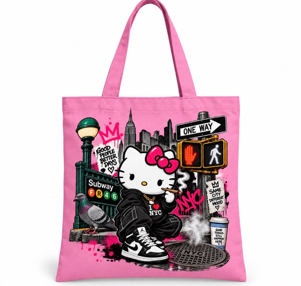 Borough Bags NYC Graphic Tote Bag