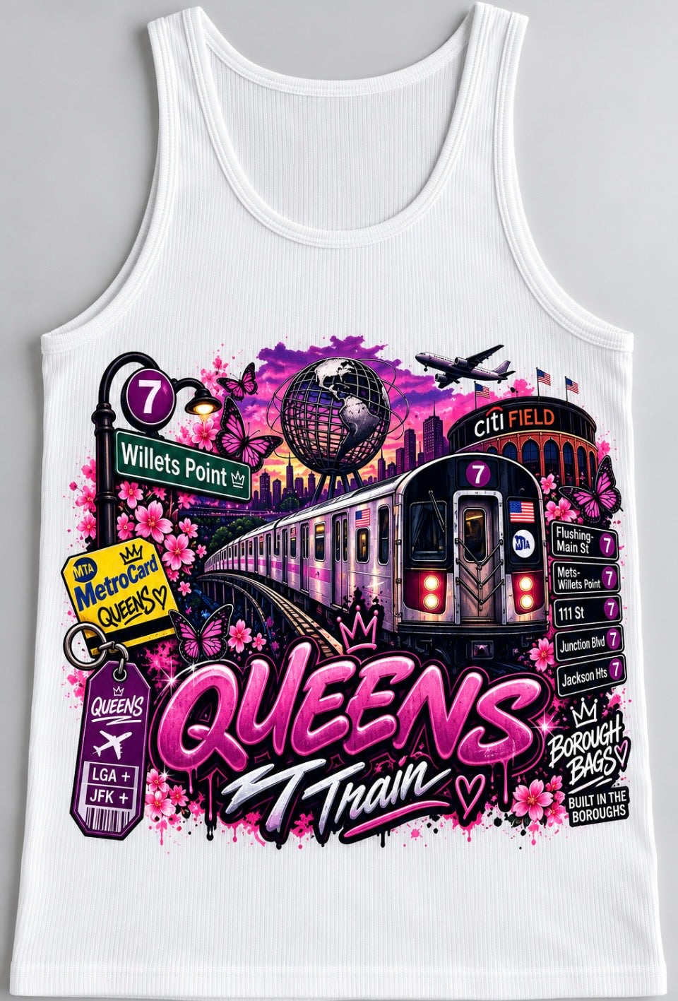 NYC Train Tank Tops – Choose Your Line & Size 🚇🗽