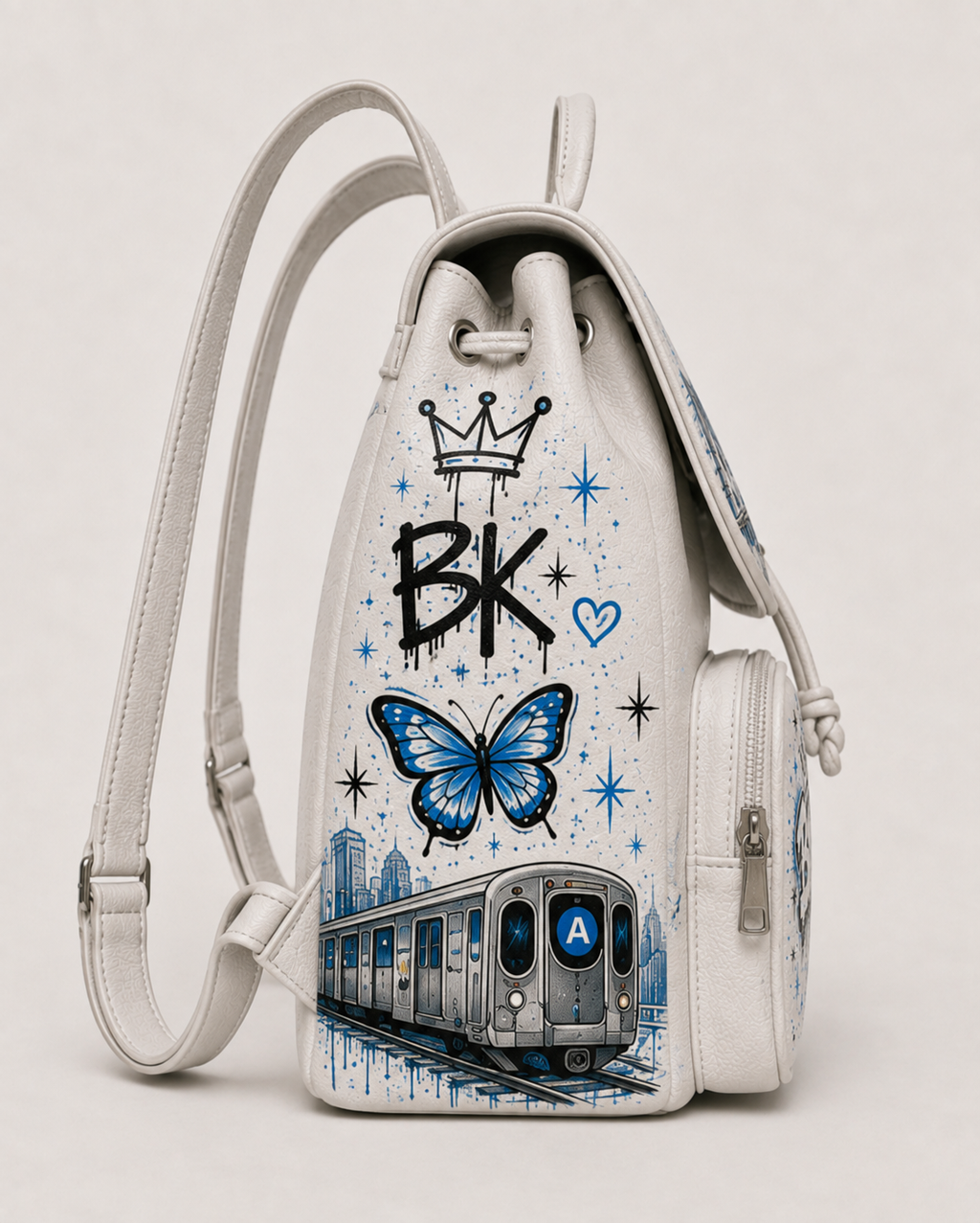 A Train Borough BookBag – Brooklyn / East New York Backpack