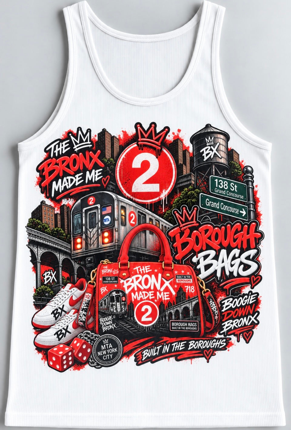 NYC Train Tank Tops – Choose Your Line & Size 🚇🗽