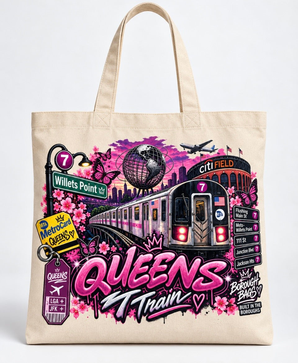 NYC Train Tote Bags – Pick Your Line 🚇🗽