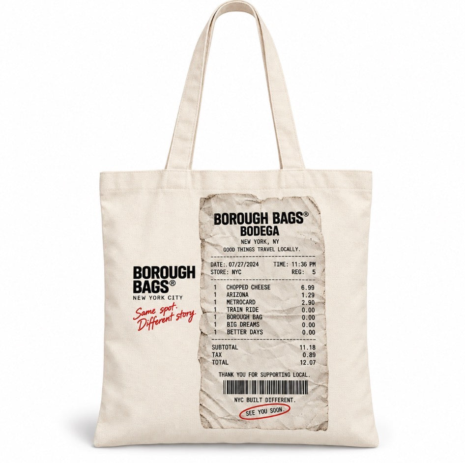 Borough Bags NYC Graphic Tote Bag