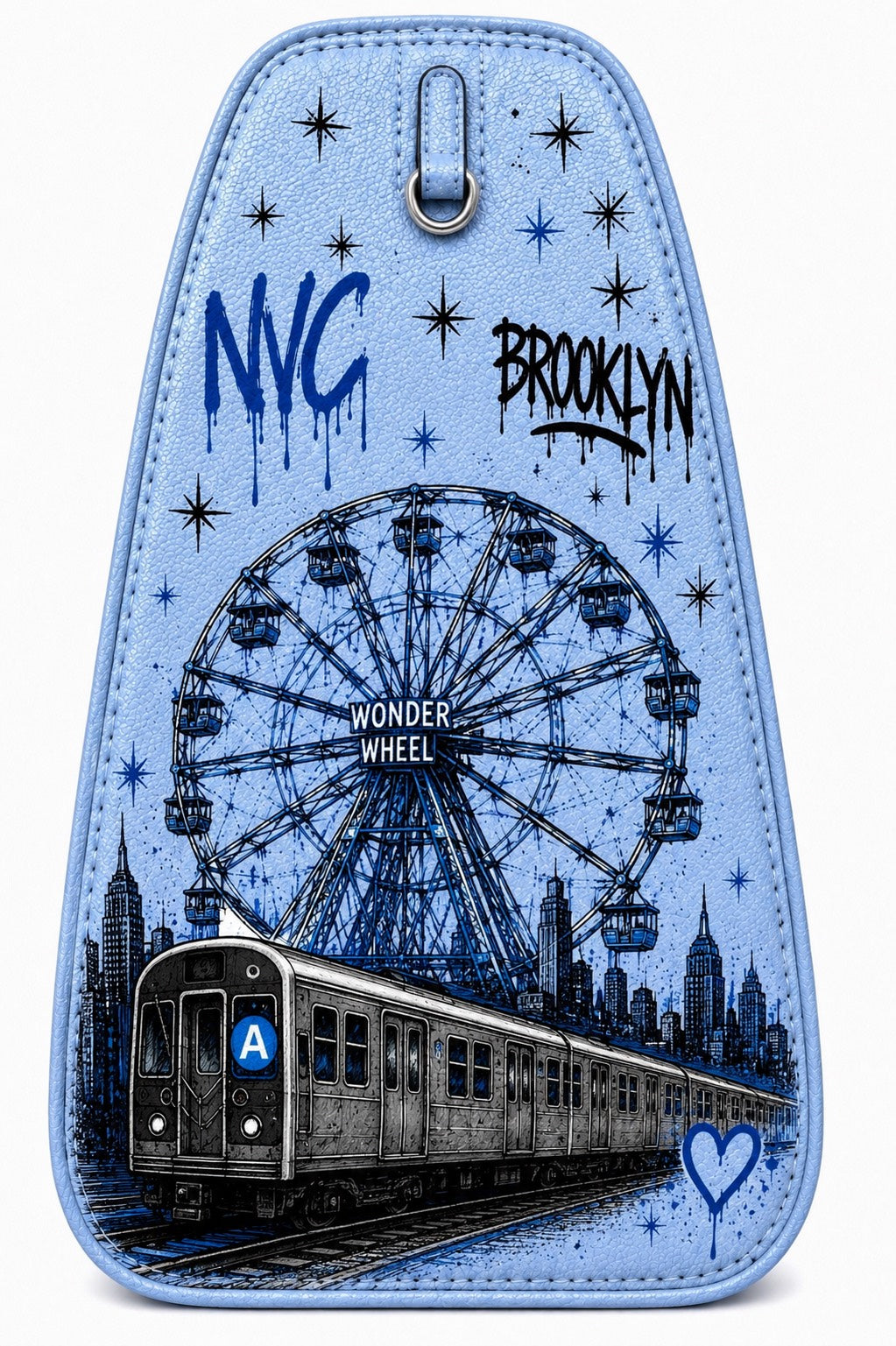 Borough Bags™ A Train Brooklyn Duffle