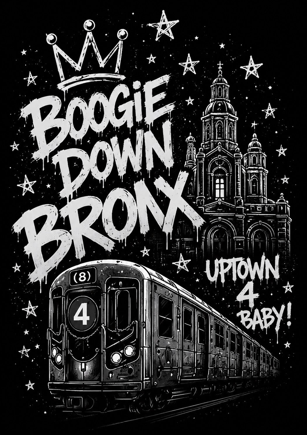 Boogie Down Bronx 4 Train Duffle Bag