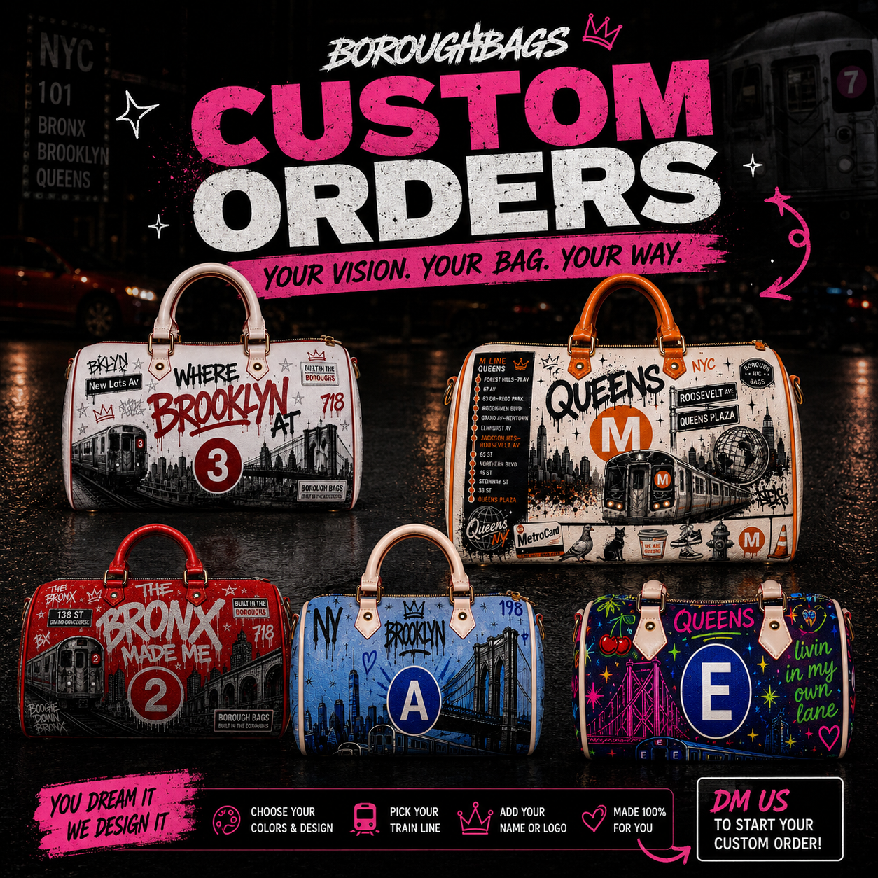 Design Your Dream Borough Bag
