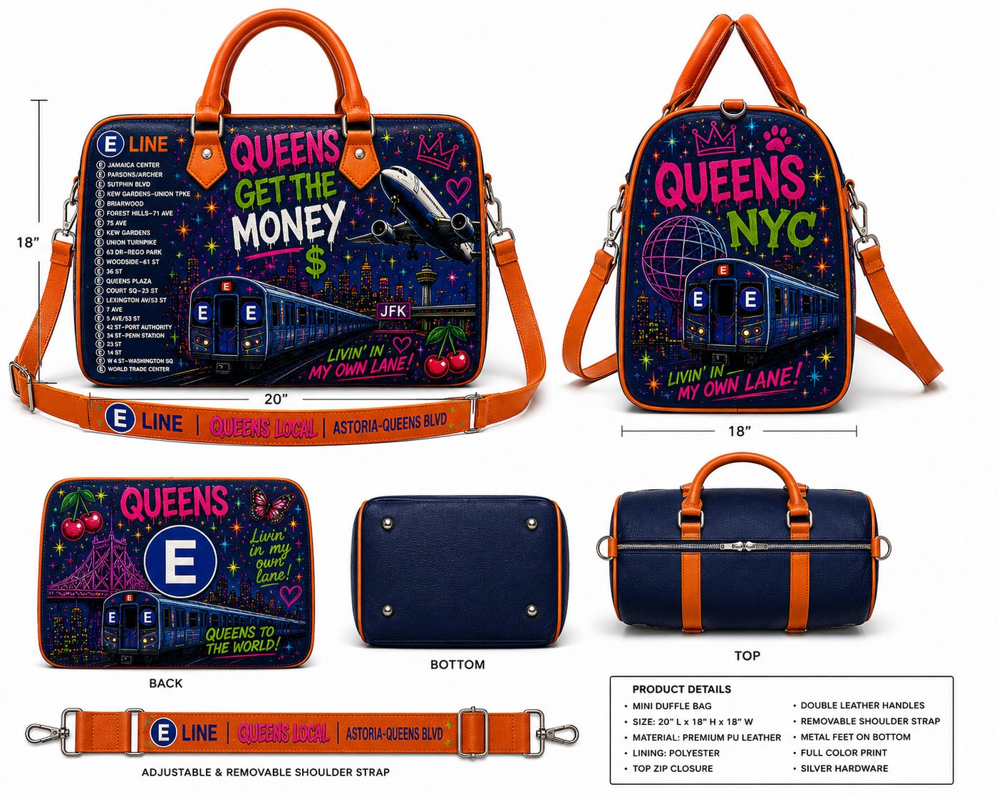 Borough Bags – Queens E Line Edition