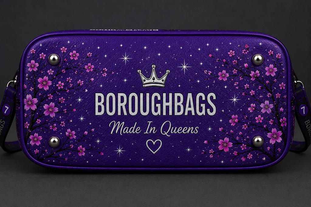 7 Line Queens Drawstring Bag