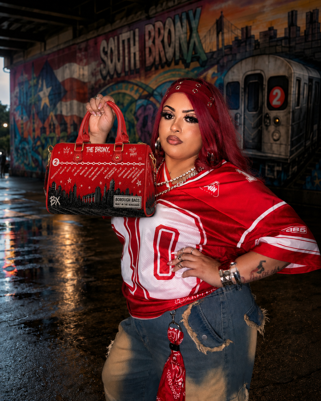 Borough Bags™ Bronx 2 Train Mini Duffle