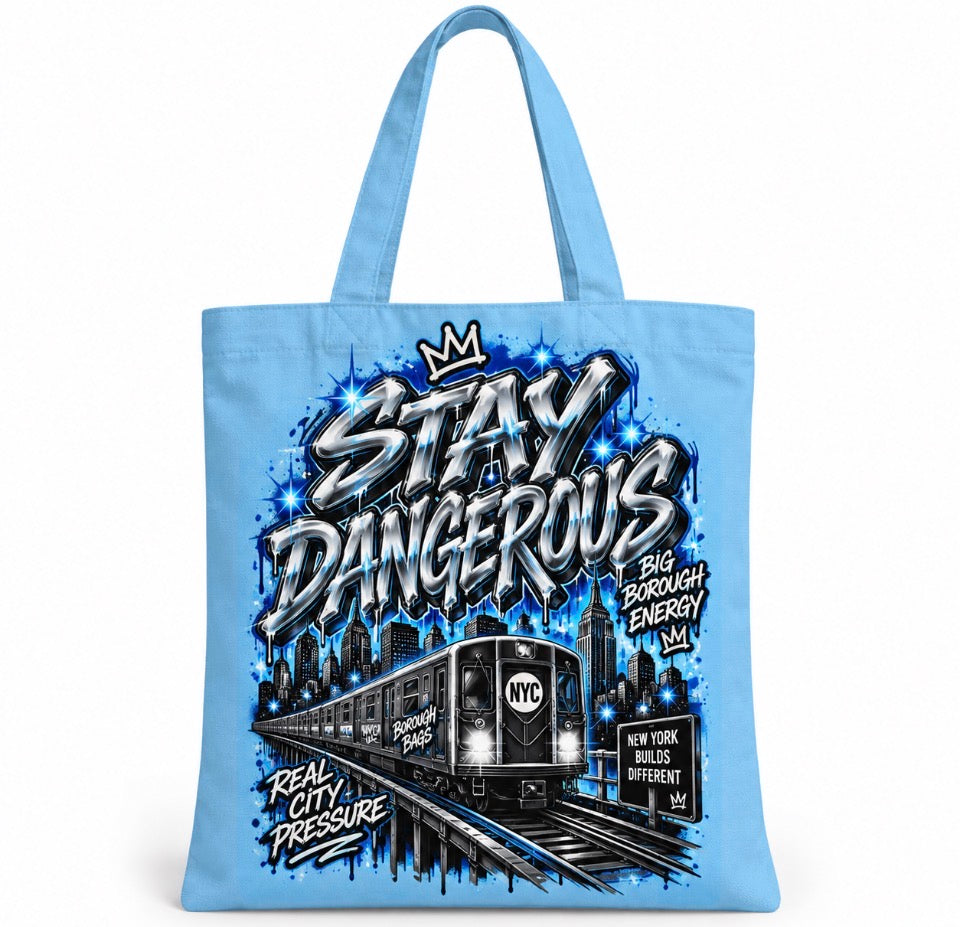 Borough Bags NYC Graphic Tote Bag