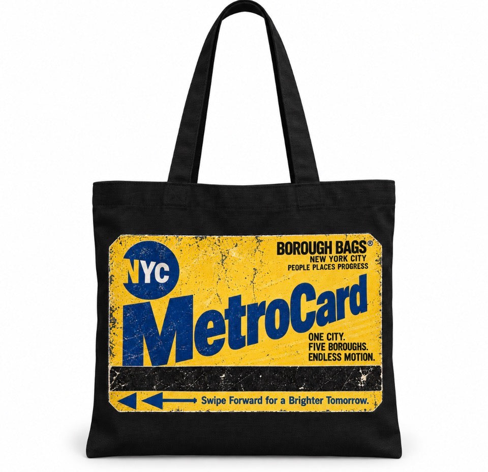 Borough Bags NYC Graphic Tote Bag