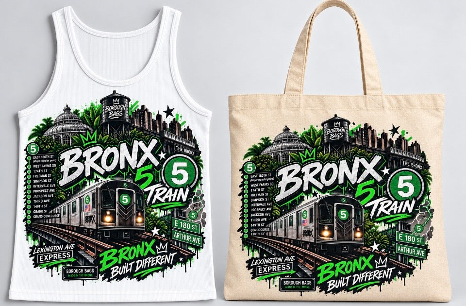 NYC Train Matching Set – Tank + Tote 🚇🗽