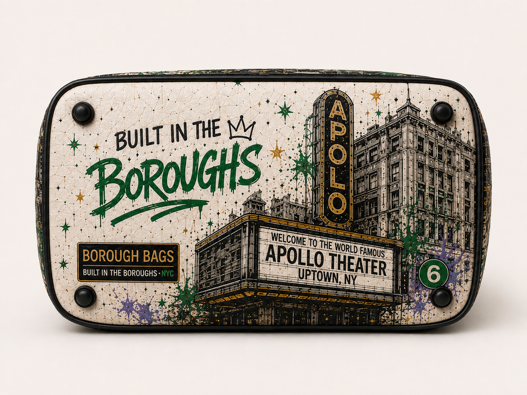 Harlem 6 Train Borough BookBag 🎒💚