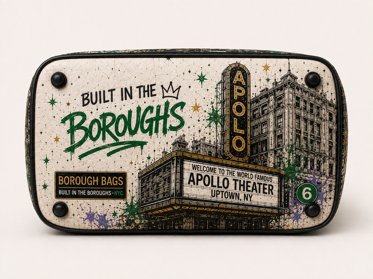 Harlem 6 Train Borough BookBag 🎒💚