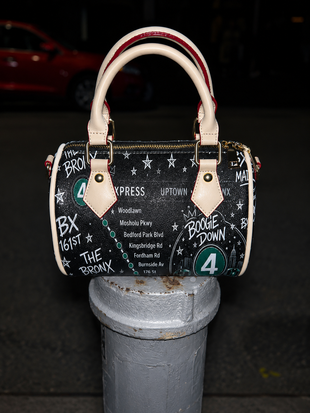Boogie Down Bronx 4 Train Duffle Bag