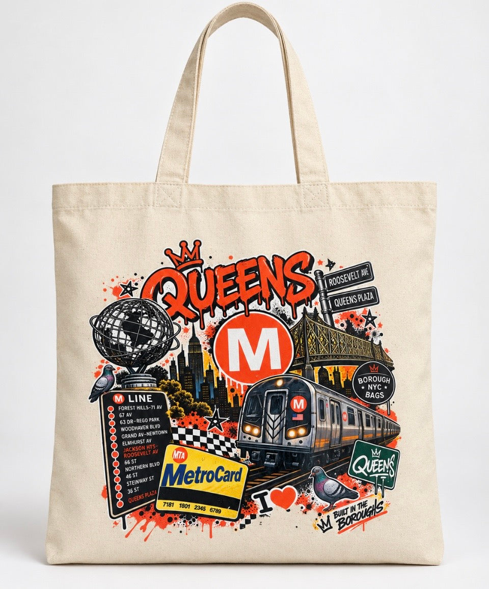 NYC Train Tote Bags – Pick Your Line 🚇🗽