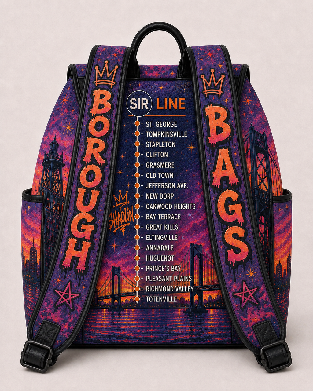 Staten Island “Shaolin” Borough Bag 🎒🌉